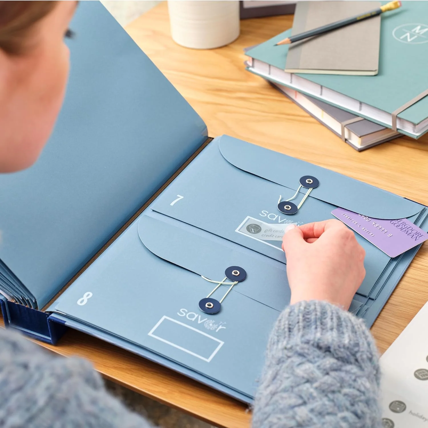 Premium Folio Document Organizer - Image 4