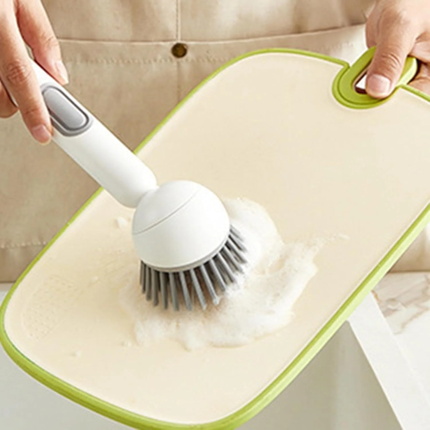 FlexiClean 360° Soap Dispensing Brush - Image 2