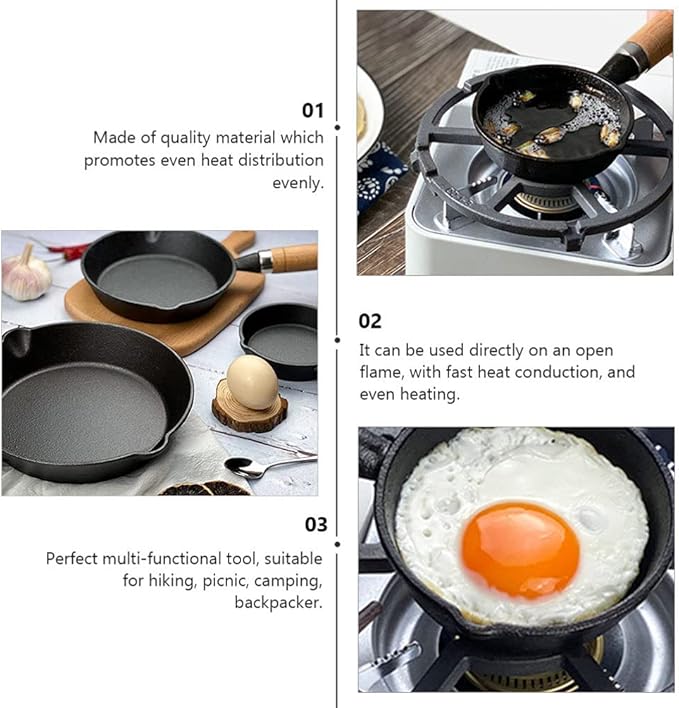 Mini Frying Pan (Cast Iron) - Image 6