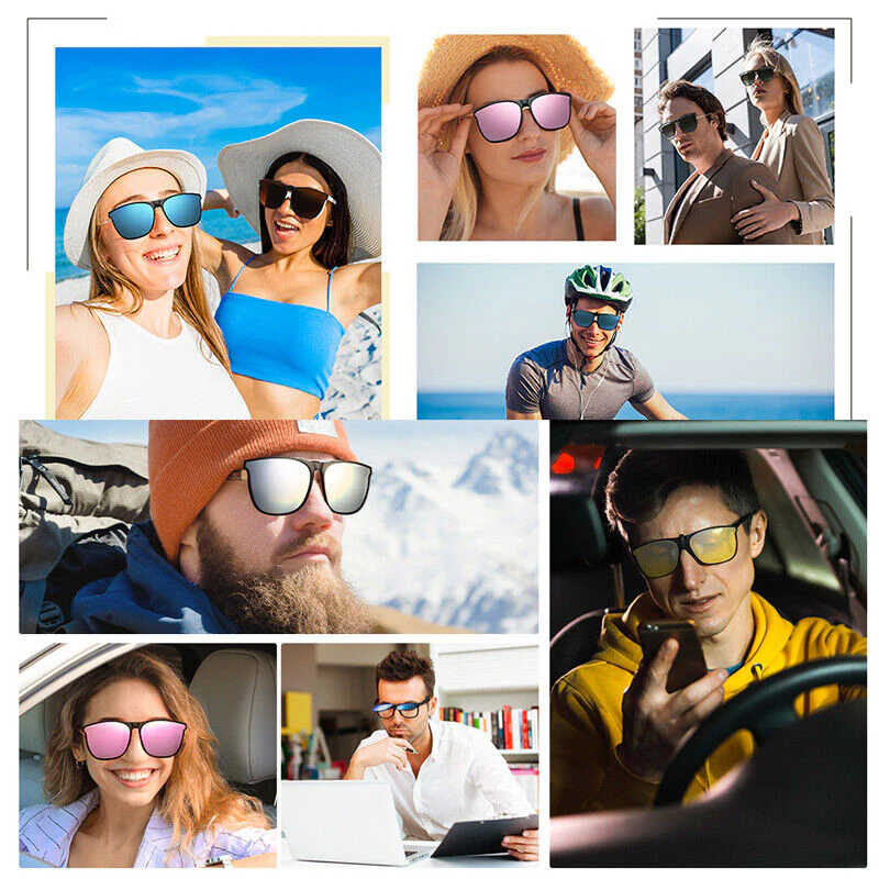 Polarized Clip-on Glasses with UV400 Protection - Image 7