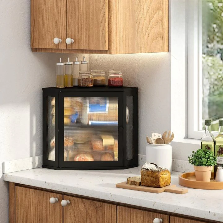 Premium Stylish Kitchen Corner Bread Box - Image 2