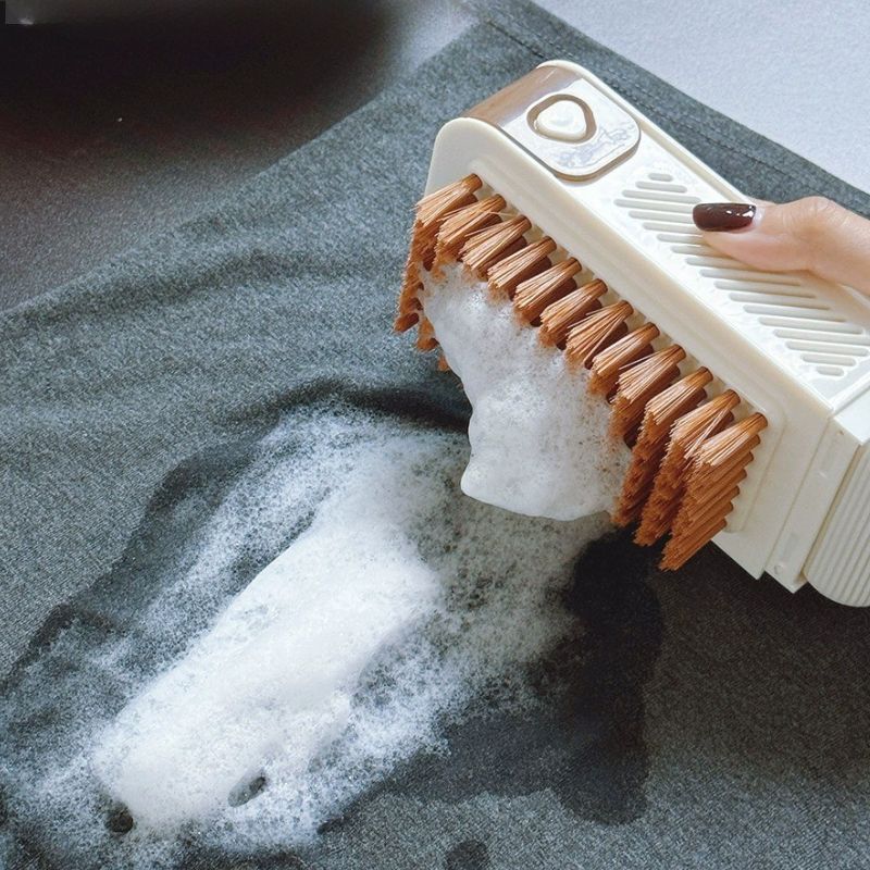 Press & Foam Soap Dispensing Brush - Image 2