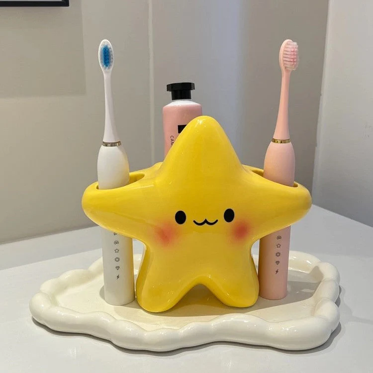 Smiling Little Star Toothbrush Holder