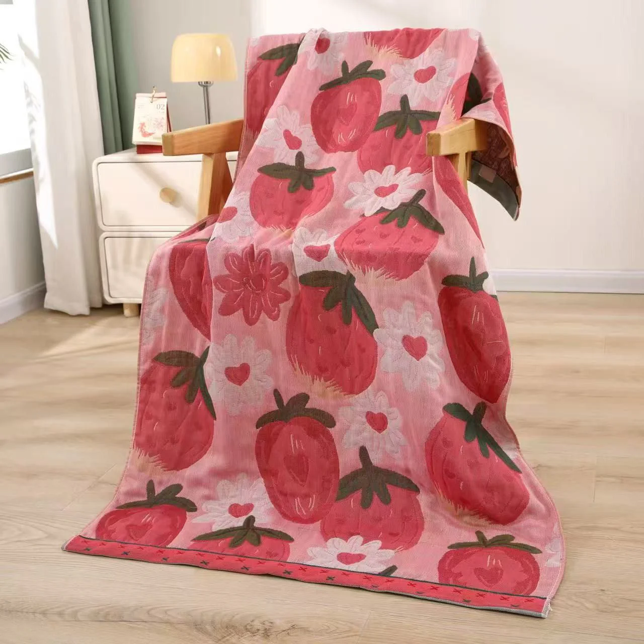 SoftTwist RosePetal Bath Wrap - Image 2