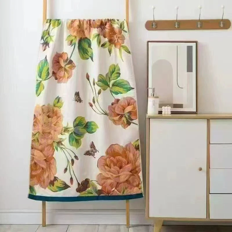 SoftTwist RosePetal Bath Wrap - Image 7