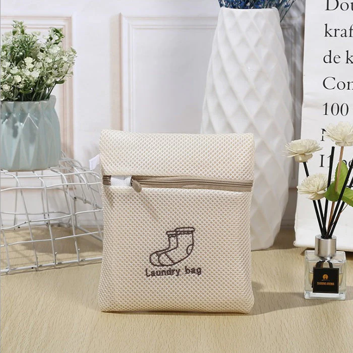 Zippered Laundry Bag for Socks - Image 2
